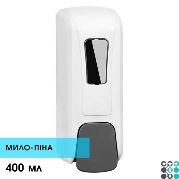 Дозатор для мила-піни механічний FENGJIE F1407-M - 400 мл F1407-M-FS фото