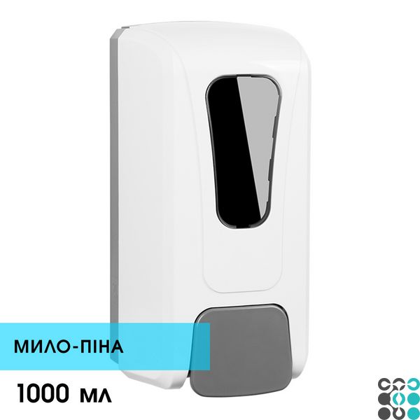 Дозатор для мила-піни механічний FENGJIE F1409-M - 1000 мл F1409-M-FS фото