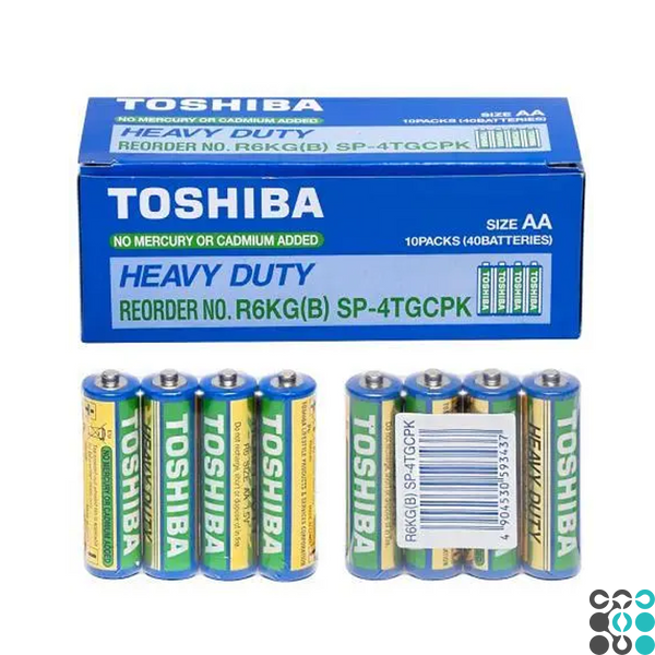 Батарейка Toshiba AA 1.5V  toshiba-aa-r6 фото