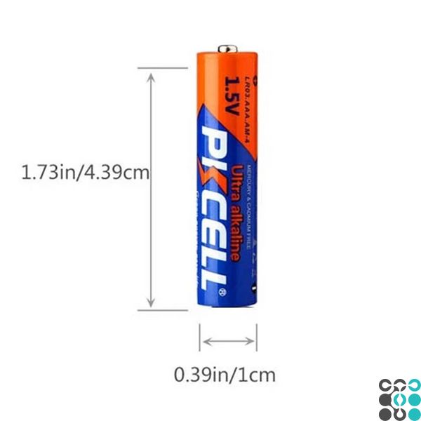 Батарейки PKCELL Ultra Alkaline AAA (LR03) - 2 шт. pkcell-lr03 фото