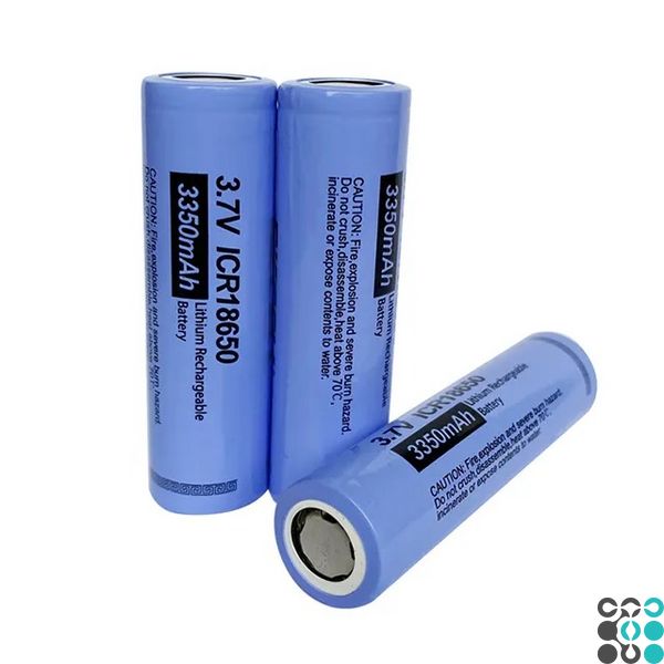 Акумулятор PKCELL Li-Ion ICR18650 3350mAh 3,7V FLAT TOP pkc-18650-3350ft фото