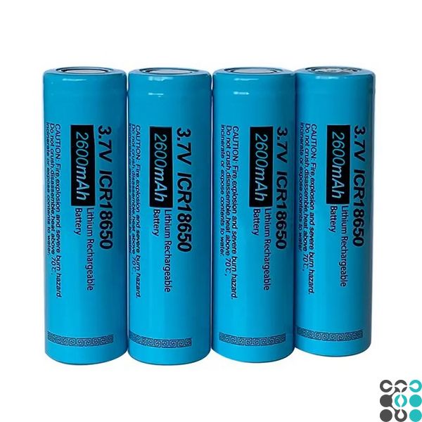 Акумулятор PKCELL Li-Ion ICR18650 2600mAh 3,7V FLAT TOP pkc-18650-2600ft фото