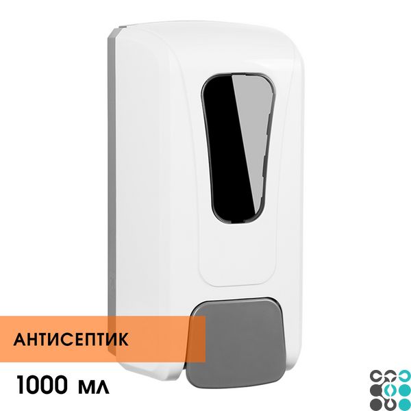 Дозатор для антисептика механічний FENGJIE F1409-M - 1000 мл F1409-M-AS фото