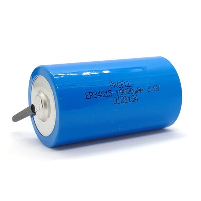 Літієва батарейка PKCELL ER34615 (D) 19000mAh 3.6V with tabs pkc-er34615-1900wt фото